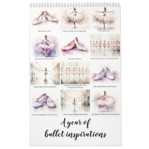 Ein Jahr der Ballettinspirierung Kalender