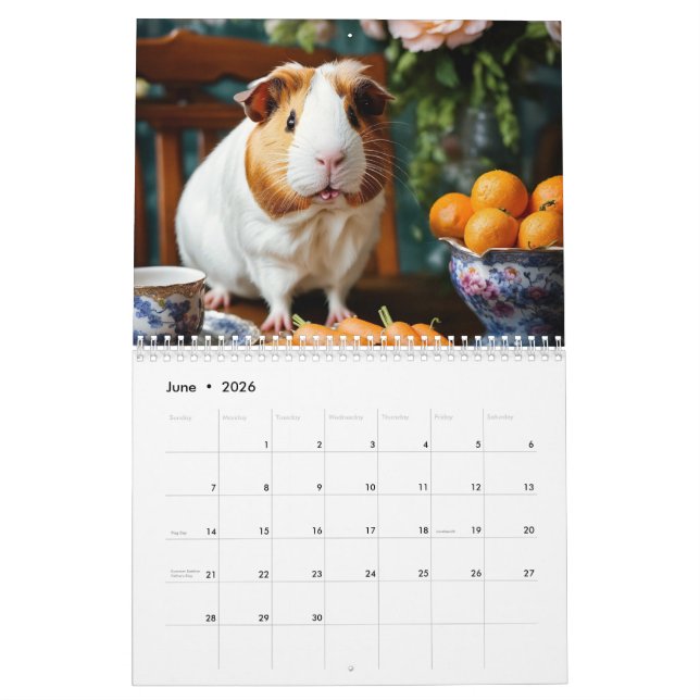 Ein Jahr der Tierkunst Kalender (Jun 2026)