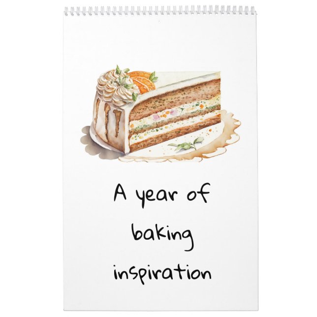 Ein Jahr des Backen Inspiration Kalender (Titelbild)