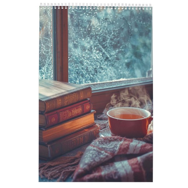 Ein Jahr des Kalenders für Licht und Schönheit Kalender (Rückseite)