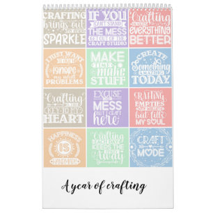 Ein Jahr des Kunsthandwerks Kalender