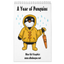 Ein Jahr des Pinguinkalenders