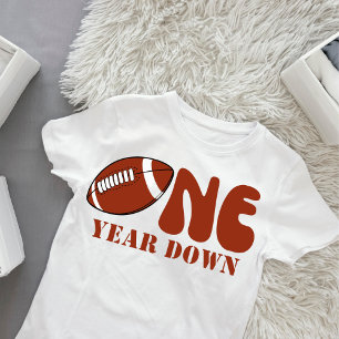 Ein Jahr Fußball-Geburtstagsshirt Baby T-shirt