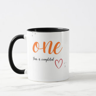 Ein-Jahr-Jubiläums-Tasse | 1. Jubiläum CoffeeMug Tasse