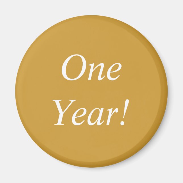 Ein Jahr NC Magnet! Magnet (Vorne)