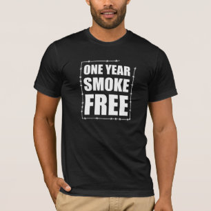 Ein Jahr rauchfrei Jubiläums Herren T-Shirt