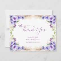 Ein Jahr Schmetterling erster Geburtstag