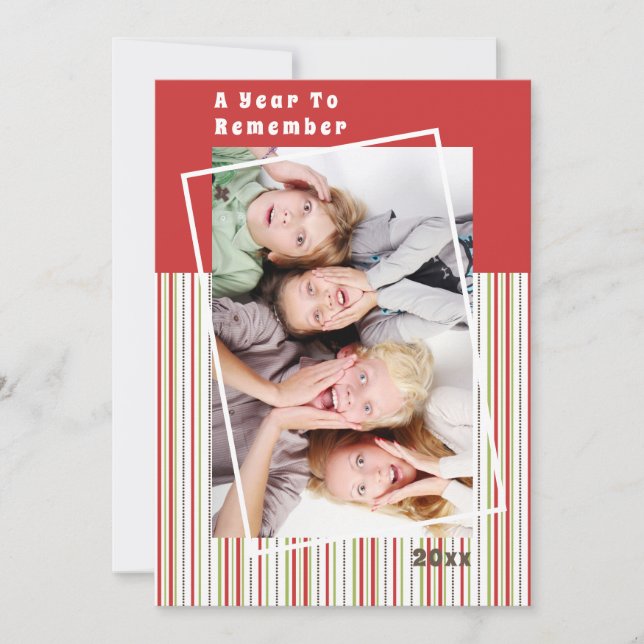 Ein Jahr, um sich zu erinnern Weihnachten Weihnach (Vorderseite)