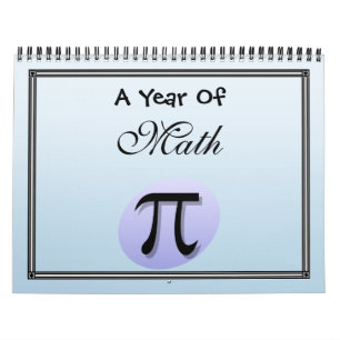 Ein Jahr von Mathe Kalender