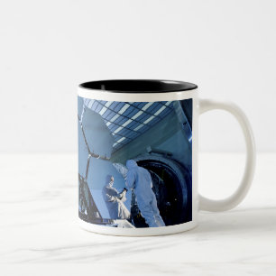 Ein James Webb Space Telescope-Array Zweifarbige Tasse