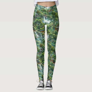 Ein japanischer Garten mit Serene Falls Leggings