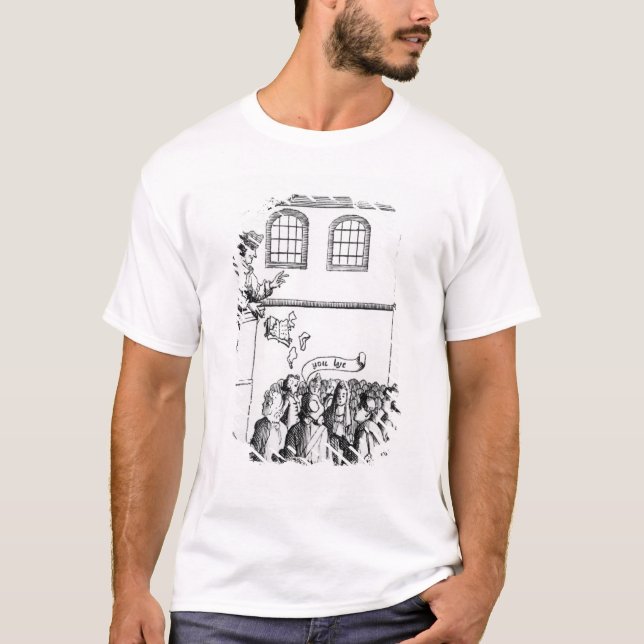 Ein Jesuit, der gegen unsere Bibel predigt T-Shirt (Vorderseite)