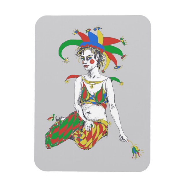 Ein Joker Magnet (Vertikal)