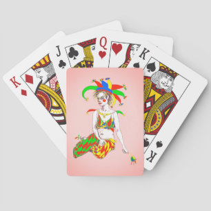 Ein Joker Spielkarten