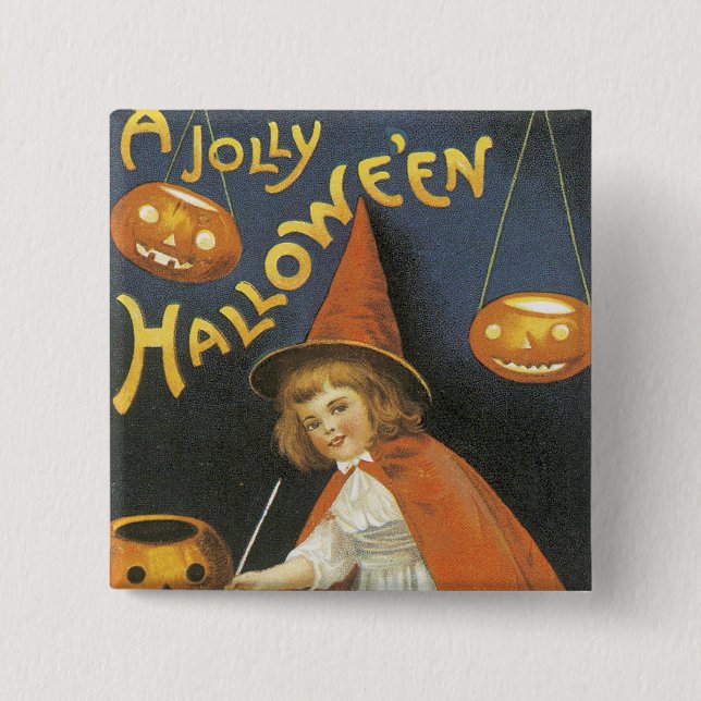 Ein Jolley Halloween Button (Vorderseite)
