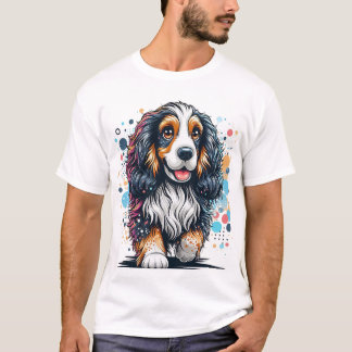 ein Jordan Setter Hund T-Shirt