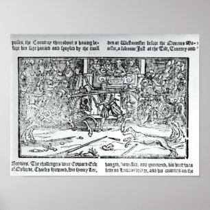 Ein Jousting-Turnier Poster