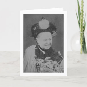 Ein Jubiläum-Porträt der Königin Victoria Karte