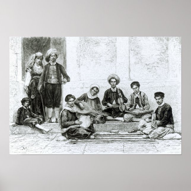 Ein jüdisches Konzert, Tlemcen Poster (Vorne)