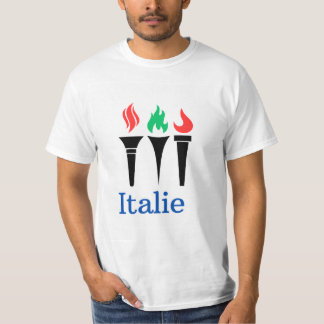 Ein Jugendtrikot, das den italienischen Sport feie T-Shirt