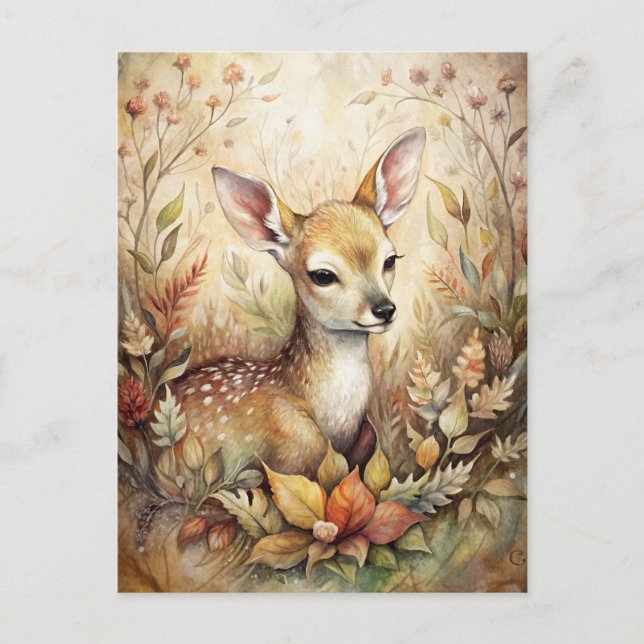 Ein junger Vater Postkarte (Vorderseite)