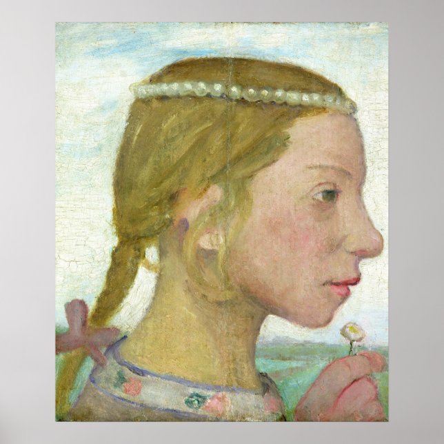 Ein junges Mädchen Poster (Vorne)