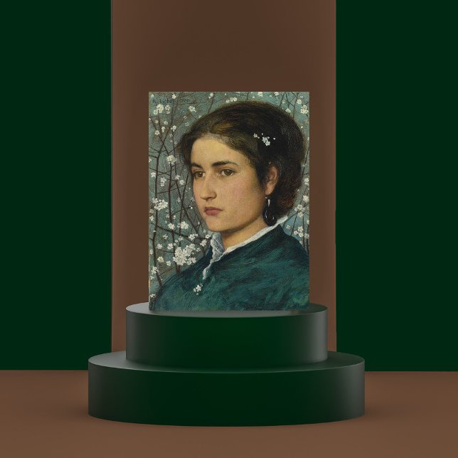 Ein junges Schönheitsbild von Edward Robert Hughes Poster (Von Creator hochgeladen)