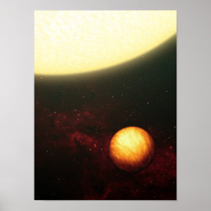 Ein Jupiter-ähnlicher Planet Poster