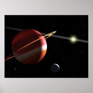 Ein Jupiter-Massen-Planet, der den nahegelegenen S Poster
