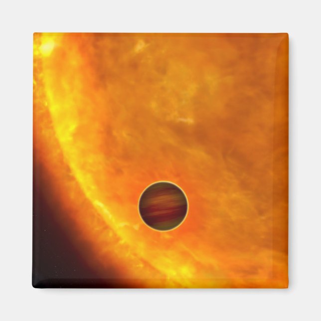 Ein jupitergroßer Planet Magnet (Vorne)