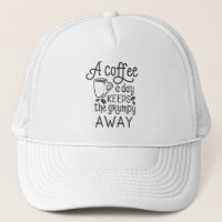 Ein Kaffee am Tag Behalte die Grumpy weg