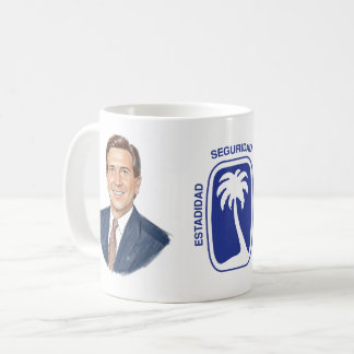 Ein Kaffee mit Pedro Rosselló Kaffeetasse
