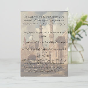 Ein Kairo Bazaar ist der Hintergrund für Einladung