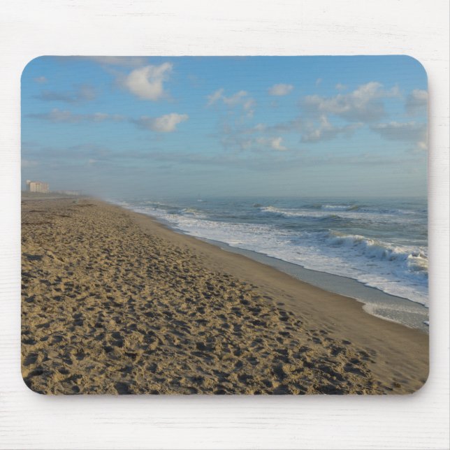 Ein Kakaostrand morgens Mousepad (Vorne)