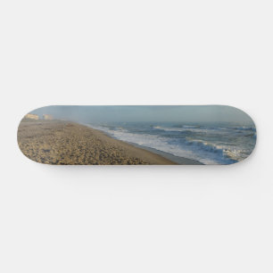 Ein Kakaostrand morgens Skateboard