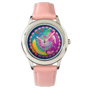 Ein Kaleidoskop der Zeit Armbanduhr