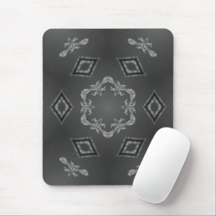 Ein Kaleidoskop zarter Etchings Mousepad