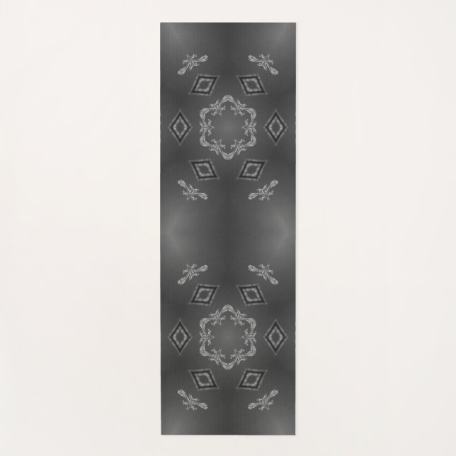 Ein Kaleidoskop zarter Etchings Yogamatte (Vorderseite)