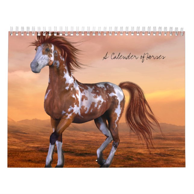 Ein Kalender der Pferde (Titelbild)