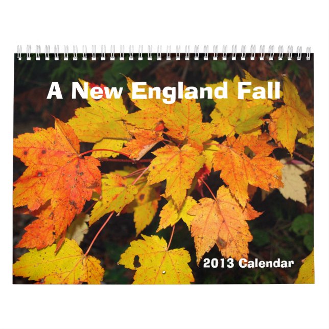 Ein Kalender Neu-England Fall-2013 (Titelbild)