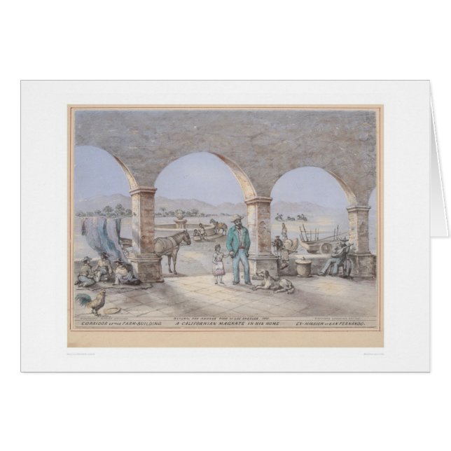 Ein Kalifornien-Magnat in seinem Zuhause (1317) (Vorderseite (Horizontal))