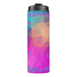 Ein kalter Welthermaltumbler Thermosbecher