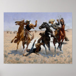 Ein Kamerad für Remington Fine Art Poster