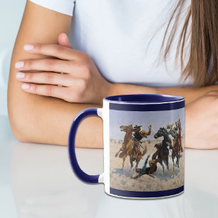 Ein Kamerad für Remington Fine Art Zweifarbige Tasse