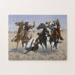 Ein Kamerad von Frederick Remington Puzzle