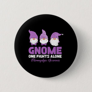 Ein Kampf allein Fibromyalgie Bewusstsein Fibro Kr Button