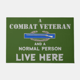 EIN KAMPF VETERAN FUßMATTE