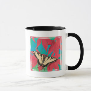 Ein kanadischer Tigerschwalbenschmetterling Tasse
