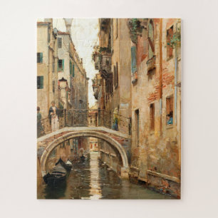 Ein Kanal in Venedig Puzzle