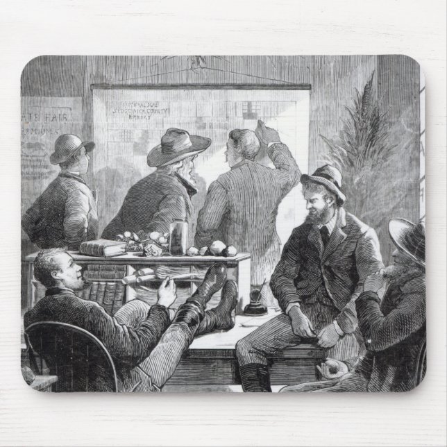 Ein Kansas-Immobilienbüro Mousepad (Vorne)